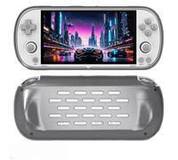 Générique pour Trimui Smart Pro Étui de Protection Anti-Rayures et Anti-Collision en TPU, Coque de Protection Souple pour Console de Jeu Smart Pro (Noir Transparent)