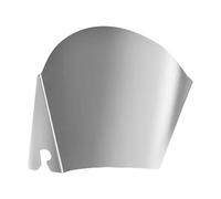 Générique Pouring Shield for Mixer, Stainless Steel pour Chute, 5.51x6.69inches, Anti-Splash Pouring, Food-Grade Splatter Cover, Durable Kitchen Accessory, Versatile Cooking and Baking Tool