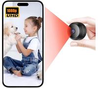Générique Power Bank Camera Surveillance WiFi Exterieure sans Fil 1080P -Camera Exterieur sans Fil Mini Camera Espion Intérieur/Extérieur avec Détection Mouvement, Vision Nuit, Alerte -