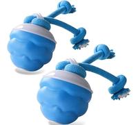 Générique Power Tail 2.0 Dog Toy, Barkzys 2025 New Interactive Toy, Puptexshop Moving Smart Squeaky, Interactive Dog Ball with Motion Activated, Three Adjustable Modes with USB Rechargeable (2pcs)