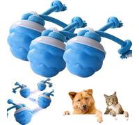 Générique Power Tail 2.0 Dog Toy, Powertail 2.0 Moving Dog Ball, Interactive Toys with Touch Motion Activated, Automatic Rolling Smart Jumping for Large Puppy Small Dogs (3Pcs)