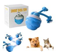 Générique Power Tail 2.0 Dog Toy, Powertail 2.0 Moving Dog Ball, Interactive Toys with Touch Motion Activated, Automatic Rolling Smart Jumping for Large Puppy Small Dogs (1Pcs)