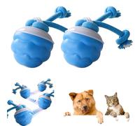 Générique Power Tail 2.0 Dog Toy, Powertail 2.0 Moving Dog Ball, Interactive Toys with Touch Motion Activated, Automatic Rolling Smart Jumping for Large Puppy Small Dogs (2Pcs)