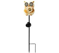 Générique Powered Auto Handling: This owl light is equipped with automatic day-night sensor and high-efficiency panel, delivers consistent powered lighting, requires no wiring for ins