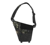 Générique Powios Crossbody Bag, 2025 New Shoulder Crossbody Multi-Pocket, Mens Cross Body Bag for Outdoors Hiking Traveling (Black Camouflage)