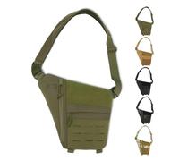 Générique Powios Crossbody Bag, 2025 New Shoulder Crossbody Sling Bag, Adjustable Strap, Waterproof, Anti-Theft Travel Sling (Green)