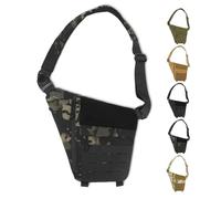 Générique Powios Crossbody Bag, 2025 New Shoulder Crossbody Sling Bag, Adjustable Strap, Waterproof, Anti-Theft Travel Sling (Black Camouflage)