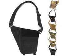 Générique Powios Crossbody Bag, 2025 New Shoulder Crossbody Sling Bag for Men, Outdoors Hiking Traveling Bags (A)