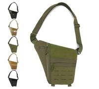 Générique Powios Crossbody Bag, 2025 New Shoulder Crossbody Sling Bag, with Adjustable Strap, Mens Cross Body Bags for Outdoors (Army Green)