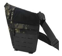 Générique Powios Crossbody Bag, Shoulder Crossbody Sling Bag, Men’s Travel Chest Bag with Adjustable Strap, Water-Resistant Sling Backpack for Hiking, Cycling, and Outdoor Adventures (Black)
