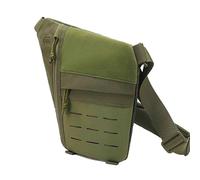 Générique Powios Crossbody Bag, Shoulder Crossbody Sling Bag, Mens Travel Chest Bag for Hiking, Cycling, Outdoors (Green)