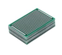 Générique Practical DesignKit de prototypage de Carte PCB Double Face 4x6 cm 10 pièces Bricolage à souder Carte de Circuit imprimé Universelle plaquée étain