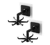 Générique Practical kitchenSolution: Say goodbye to cramped kitchencounters. Our 360 rotating folding hook with practical kitchenrails lets you organize without drilling, saving valuable space