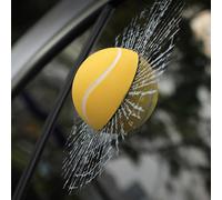 Générique Prank Autocollant Verre brisé, Farce et Attrape pour Voiture, Objet Prank Fenêtre de Frappe de Balle 3D, Farce et Attrape Adulte