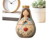Générique Prayer Memory Box for Adults Virgin Mary Jesus Desktop Decor