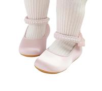 Générique Premières sandales bébé filles semelle souple ornées perles idéales danse automne chaussures princesse apprentissage marche antidérapantes (12-18 Months)