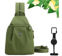 Générique Premium 3 in 1 Anti-Theft Travel Tote Bag, Waterproof 2-Way Commuter Bag, Large Capacity Convertible Backpack for Outdoors Unisex (Green)