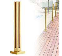Générique Premium 70cm Staircase Glass Railing Post - Durable Vitreous Balustrade Column for Indoor & Outdoor Fences, Perfect for Corridors and Staircases (B-Corner)