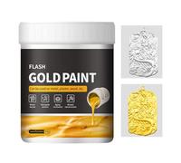 Générique Premium Liquid Gold Paint, Fast Drying Paint, 300g Bottle with Smooth Flow, Art Paints for Wood Plaster, Creative Paints with Easy Apply Formula for Crafts Use