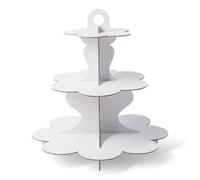 Générique PRÉSENTOIR 3 ÉTAGES Blanc 34 CM