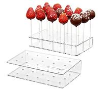 Générique Présentoir À Cake | 2 Pièces Accessoires Acryliques pour Table de Desserts,Porte Séchoir Candy | Pour Pâtissiers, Boulangers, Anniversaires, Showers, Réunions Et Fêtes De