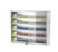 Générique Présentoir à Cigarettes en Aluminium - Support de comptoir pour commerces de proximité, 60 x 80 cm, Organisateur de Cigarettes Durable et élégant, optimise la visibilité et Les Ventes