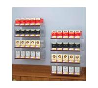 Générique Présentoir à Cigarettes - Vitrine de comptoir Transparente, Organisateur idéal pour Les commerces, étagères de présentation pour Cigarettes, visibilité et Ventes maximales