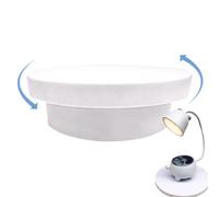 Générique Présentoir à Rotation motorisée - Plateau tournant électrique USB Cube de cm, retourneur de Tasse tournante, Plate-Forme de Photographie de Produits | Rotation Continue à 360° pour Bijoux,