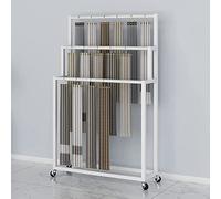 Générique Présentoir à snacks, étagère de rangement pour supermarché, présentoir à foulards autoportant en métal avec roulettes pour un rangement et un déplacement faciles en magasin ou à domicile