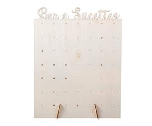 Générique - Présentoir à sucettes en Bois 40 x 30 cm