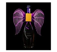 Générique Presentoir Bouteille LED, Présentoir À Bouteilles De Champagne VIP en Forme, Éclairage LED, pour Bar, Hôtel, Boîte De Nuit, Fête Privée-C