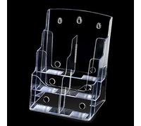 Générique Présentoir de Brochures transparent, porte-brochures en acrylique, porte-brochures en plastique, présentoir de brochures, Table de littérature