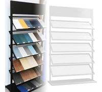 Générique Présentoir De Carrelage Au Sol En Métal À 5 Couches Pour Carrelage En Porcelaine, Support D’Exposition Durable Et Organisateur De Carrelage, Idéal Pour Salles D’Exposition