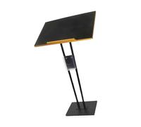 Générique Présentoir De Menu,Support De Podium avec Boîte De Rangement,Bureau D'information De Centre Commercial,for Discours De Mariage(Color 1)