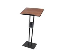 Générique Présentoir De Menu, Support De Podium avec Boîte De Rangement, Bureau D'information for Centre Commercial, for Mariage, Discours, Maison, Hôtel(Color 1)