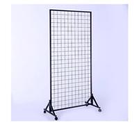 Générique Présentoir de Rangement à Plusieurs Niveaux, étagère de présentation Robuste et Mobile avec roulettes, Base en T pour Salons d'art et d'artisanat, Tour grillagée Polyvalente pour événements