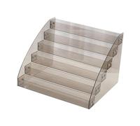Générique Présentoir de Rangement Multicouche En Acrylique Transparent pour Cosmétiques, Parfums, Vernis à Ongles, Rouges à Lèvres et Huiles Essentielles. Idéal, 6 niveaux