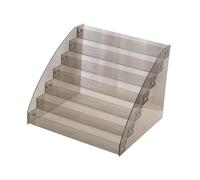 Générique Présentoir de Rangement Multicouche En Acrylique Transparent pour Cosmétiques, Parfums, Vernis à Ongles, Rouges à Lèvres et Huiles Essentielles. Idéal, 7 niveaux