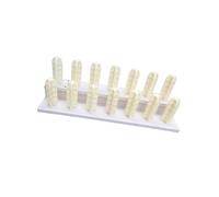 Générique Présentoir d'emballage De Voiture À 4/8/14 Rouleaux,Support De Rangement sur Pied,Organisateur for Atelier De Tissus De Papier Peint(14 Pillars)