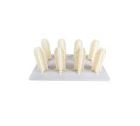 Générique Présentoir D'enveloppe De Voiture, Organisateur De Support De Stockage De Film De Changement De Couleur De 4/8/14 Rouleaux for L'atelier De Tissus(8 Pillars)