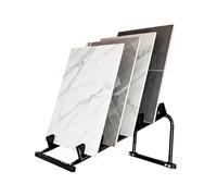 Générique Présentoir for Carrelage De Sol,présentoir D'échantillons À 10 Grilles,Support Vertical for Carrelage,Largeur Réglable,for Magasins De Détail,centres Commerciaux(710x460x380mm)
