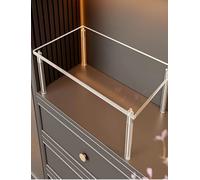 Générique Présentoir Multifonctionnel en Acrylique Transparent, Organisateur Moderne for Figurines, Objets de Collection et décoration de la Maison(H14cm,69x30cm/27.2x11.8in)