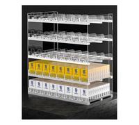 Générique Présentoir Mural en Acrylique pour Cigarettes avec Poussoir Automatique - Solution de Rangement Gain de Place pour commerces de proximité, supermarchés et espaces de Vente au détail