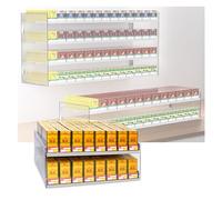 Générique Présentoir Mural pour Cigarettes - Étagères polyvalentes pour Cigarettes, Chewing-Gums et boîtes d'allumettes - Solution de Rangement Durable et élégante pour Le Commerce de détail