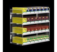 Générique Présentoir Mural pour Cigarettes, Organisateur Gain de Place pour supérette, Support de présentation Automatique assemblé pour Un Merchandising Efficace en Magasin