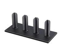 Générique Présentoir Noir pour Rouleaux de Vinyle, idéal pour Les Loisirs créatifs et Le Covering de Voiture - Peut contenir 4 Rouleaux. Parfait pour Les projets de Bricolage et de Loisirs créatifs.