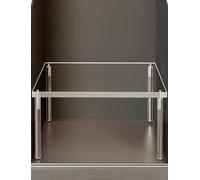 Générique Présentoir Polyvalent en Acrylique Transparent, Organisateur Multi-Usage for Objets de Collection, Figurines, décoration d'intérieur et Plus Encore.(H20cm,79x44cm/31.1x17.3in)