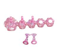 Générique Présentoir pour l'Exposition des Ongles | Aimant Sécurisé Réutilisable - Présentoir pour Ongles Artificiels,pour Salon de Beauté,