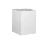 Générique Présentoirs De Mannequins Carrés, Table Surélevée For Magasin De Mariée, For Fêtes, Bijoux, Expositions Et Présentoirs De Vente Au Détail(White,30x40cm)