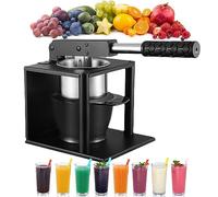 Générique Presse-Agrumes Manuel, Acier Inoxydable De Qualité Commerciale, Conception à Double Filtre, Pas Délectricité Requise, Presse-Fruits Multifonction